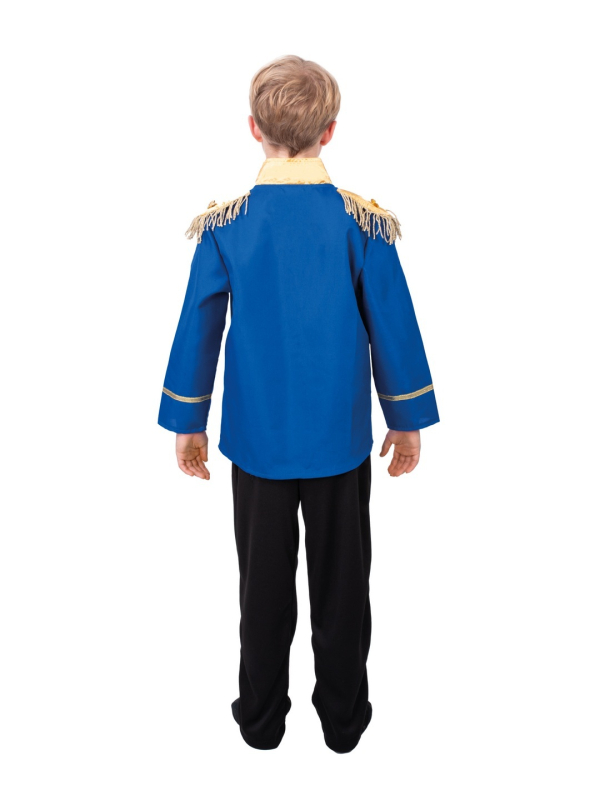Déguisement Prince Charmant Enfant Bleu – Costume Royal avec Ceinture et Pantalon