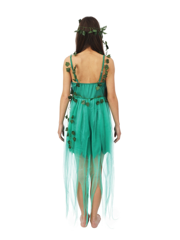 Déguisement Fée des Bois Adulte – Robe Verte Élégante avec Couronne