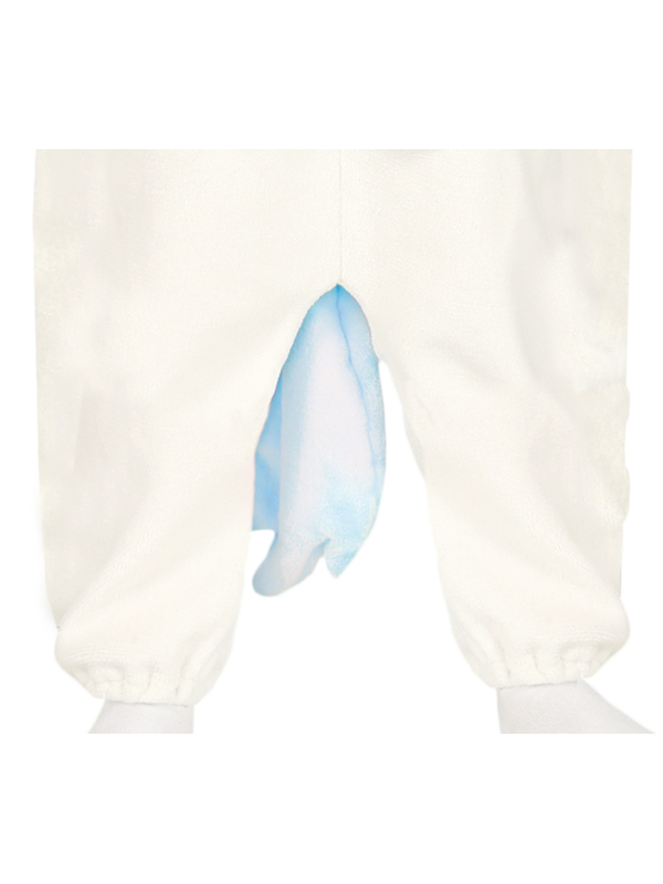 Déguisement Kigurumi Licorne Enfant Bleu et Blanc avec Capuche