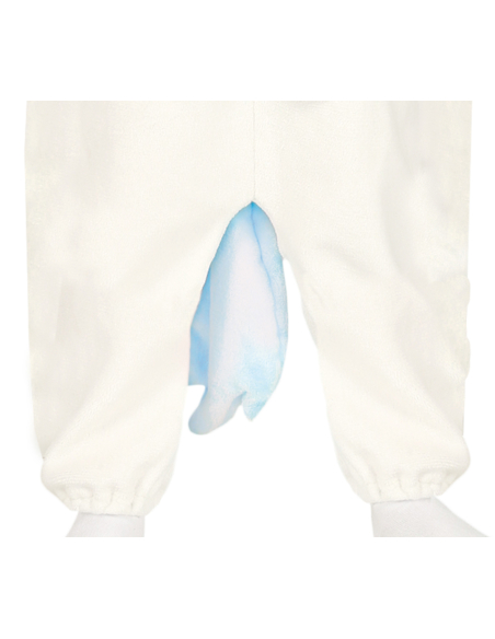 Déguisement Kigurumi Licorne Enfant Bleu et Blanc avec Capuche