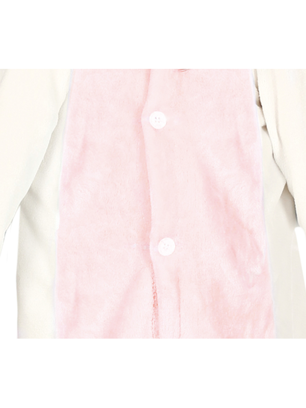 Déguisement Kigurumi Licorne Enfant Rose et Blanc avec Capuche