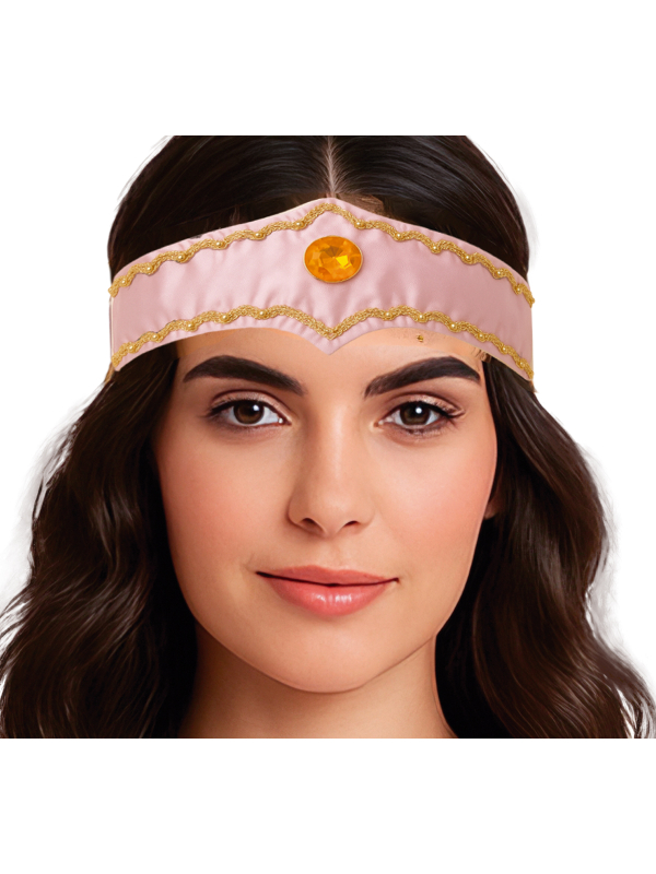 Déguisement Princesse Orientale Femme Rose et Or