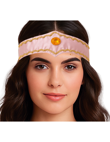 Déguisement Princesse Orientale Femme Rose et Or