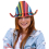 Chapeau Cowboy Arc-en-ciel pour adulte