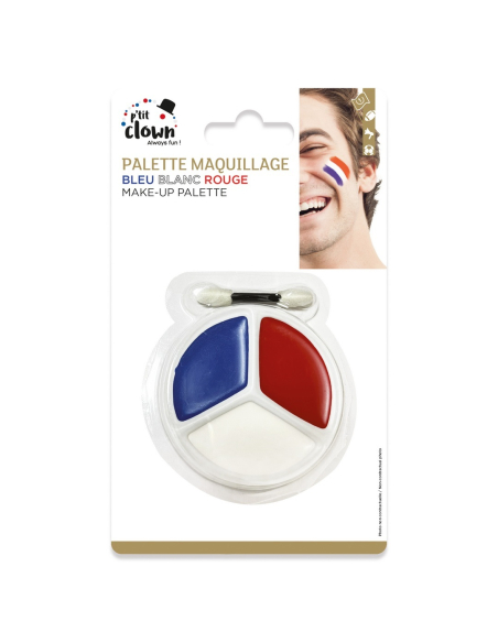 Palette Maquillage Bleu Blanc Rouge – Supporters France