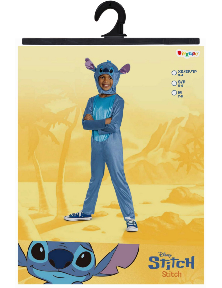 Déguisement Disney™ Stitch Enfant – Costume Classique avec Coiffe