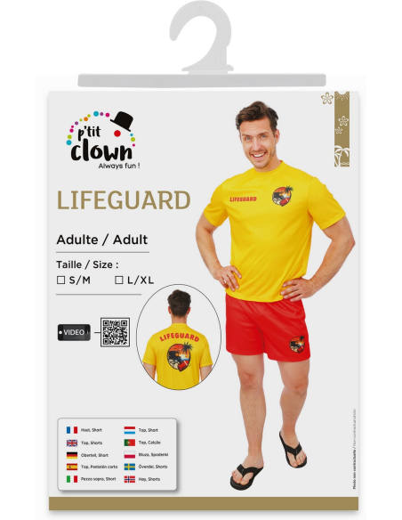 Déguisement Sauveteur en Mer Adulte – Taille S/M et L/XL
