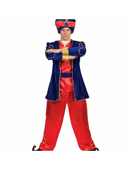 Déguisement oriental homme – Prince / Aladin des Mille et Une Nuits (grande taille possible)