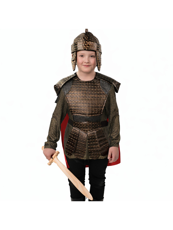 Déguisement Soldat Romain Enfant – Armure, Cape et Casque