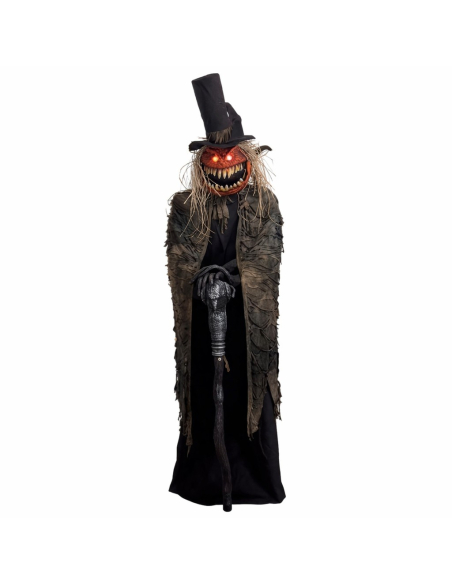 Automate Halloween Gardien des Citrouilles Animé 213 cm – Guardian of the Gourds