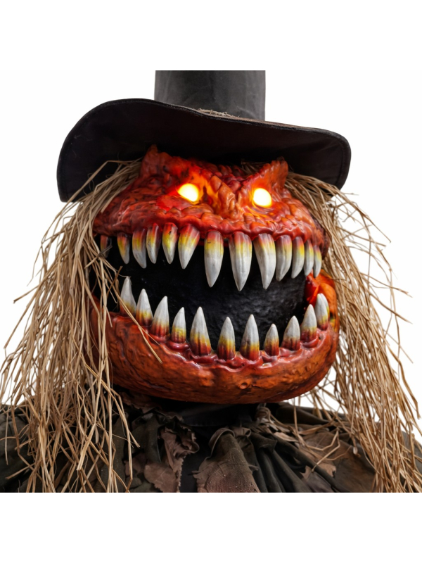 Automate Halloween Gardien des Citrouilles Animé 213 cm – Guardian of the Gourds