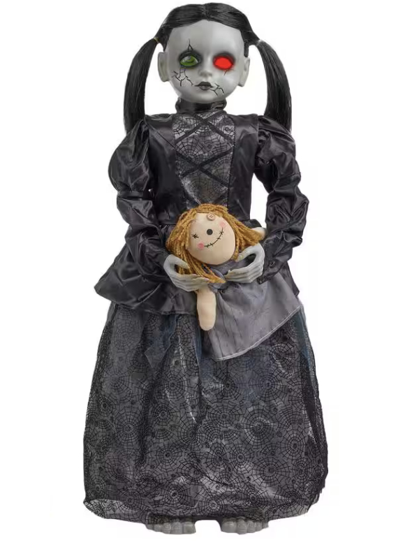 Automate Halloween Animé "Poupée Hantée Gothique" - 91 cm