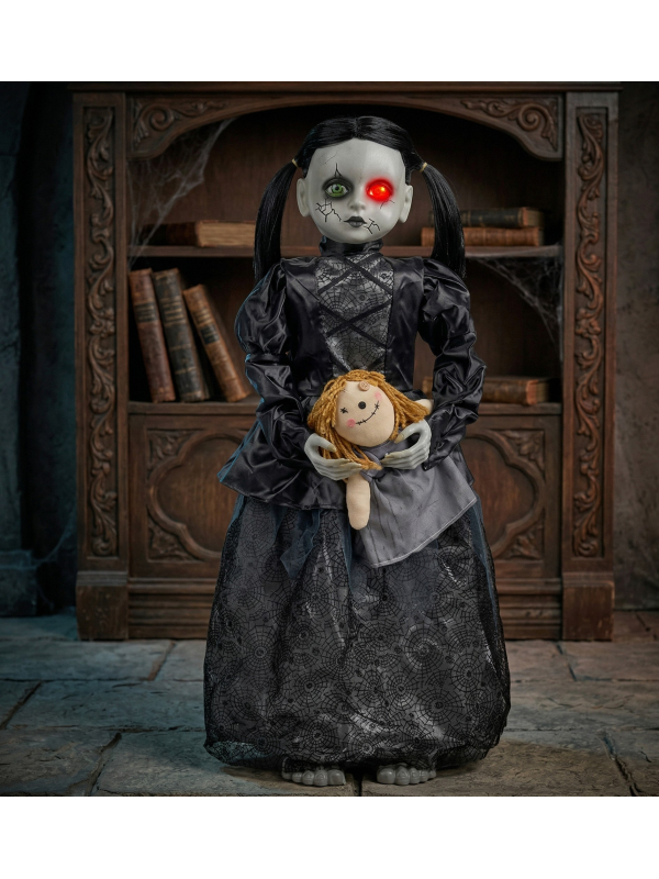 Automate Halloween Animé "Poupée Hantée Gothique" - 91 cm