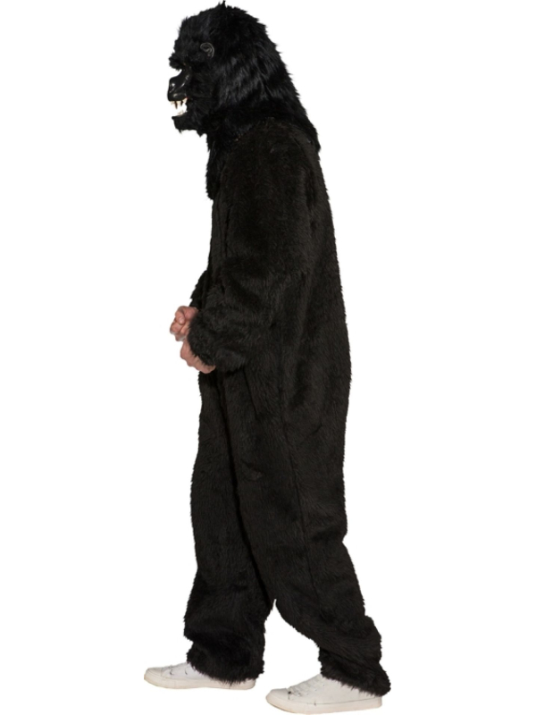 Combinaison en Peluche Noire pour Déguisement Animal – Polyvalente et Confortable