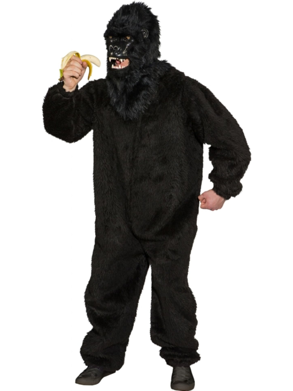 Combinaison en Peluche Noire pour Déguisement Animal – Polyvalente et Confortable