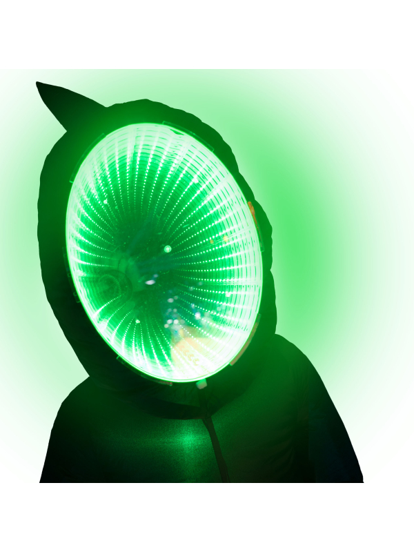 Décoration Gonflable Halloween Spectre Fantôme avec Miroir Lumineux Infini – 240 cm
