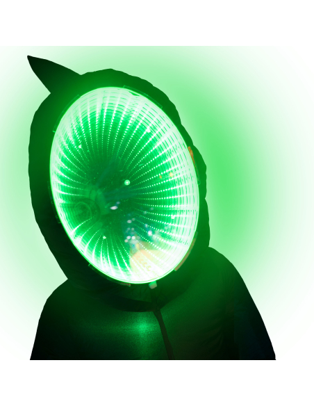 Décoration Gonflable Halloween Spectre Fantôme avec Miroir Lumineux Infini – 240 cm