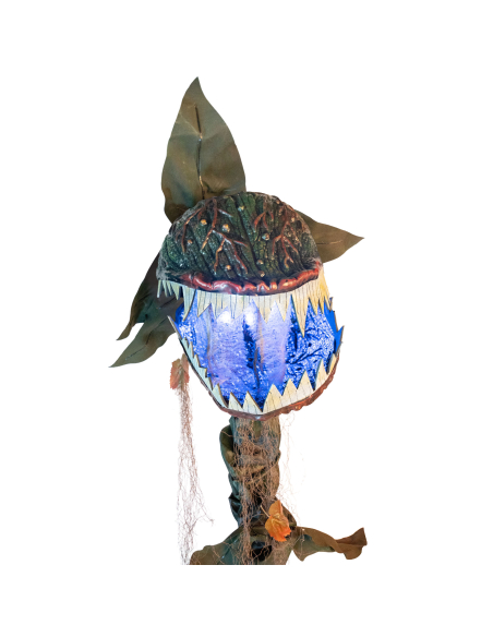 Automate Plante Carnivore 205 cm – Décoration Halloween Animatronique avec Sons et Lumières