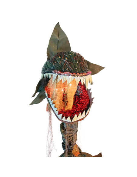 Automate Plante Carnivore 205 cm – Décoration Halloween Animatronique avec Sons et Lumières