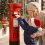 Boîte aux Lettres Père Noël Géante Rouge – Décor Noël en Métal 122 cm