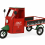 Camionnette Noël Vintage Rouge – Décor de Vitrine et Marché de Noël