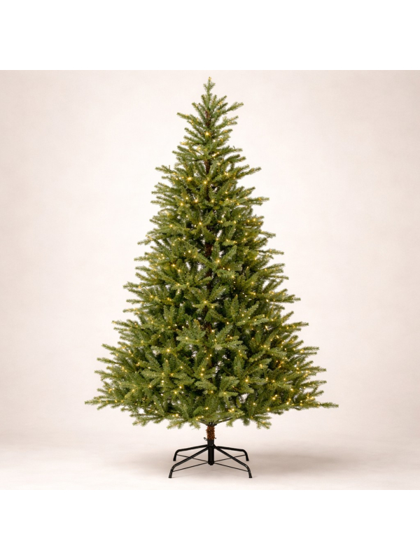 Sapin de Noël artificiel Allison 210 cm avec 430 LED – Everlands