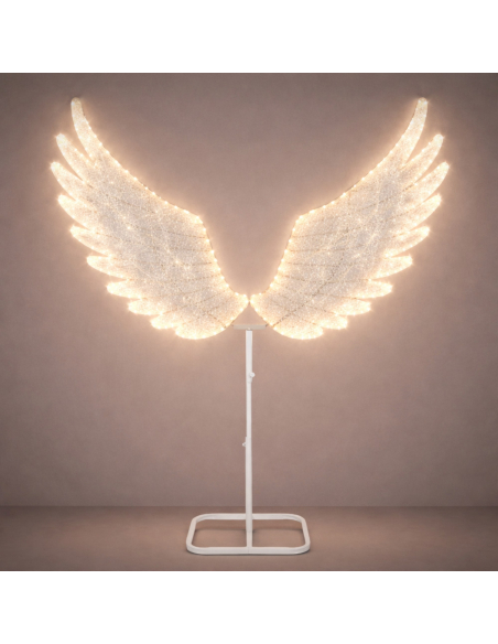 Ailes d’Ange LED XXL Lumineuses – Créez un Spot Photo Spectaculaire et Inoubliable