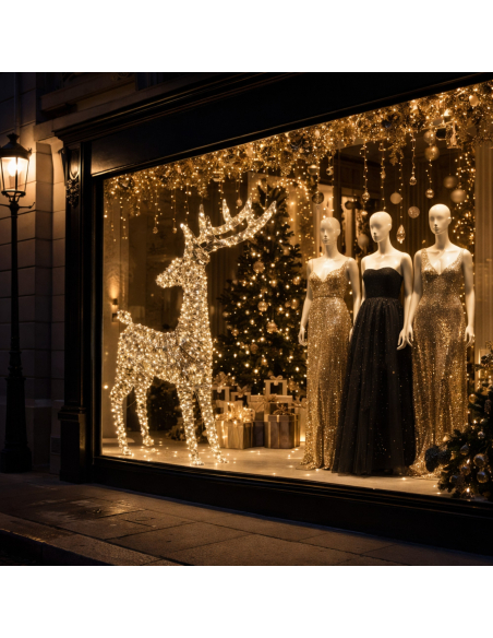 Renne Lumineux LED Extérieur 960 LED : La Pièce Maîtresse de Votre Décoration de Noël