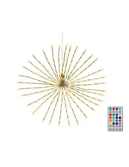 Étoile Lumineuse LED Lumineo Extérieure 55 cm : Effet Polaire Spectaculaire pour Noël
