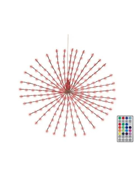 Étoile Lumineuse LED Lumineo Extérieure 55 cm : Effet Polaire Spectaculaire pour Noël