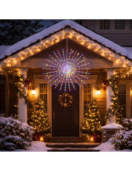 Étoile Lumineuse LED Lumineo Extérieure 55 cm : Effet Polaire Spectaculaire pour Noël