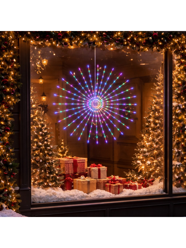 Étoile Lumineuse LED Lumineo Extérieure 55 cm : Effet Polaire Spectaculaire pour Noël
