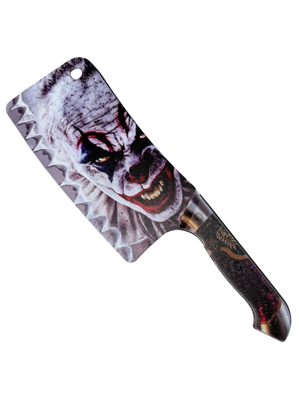 Hache Clown Tueur Halloween 30 cm – L’Accessoire Qui Fait Monter la Tension