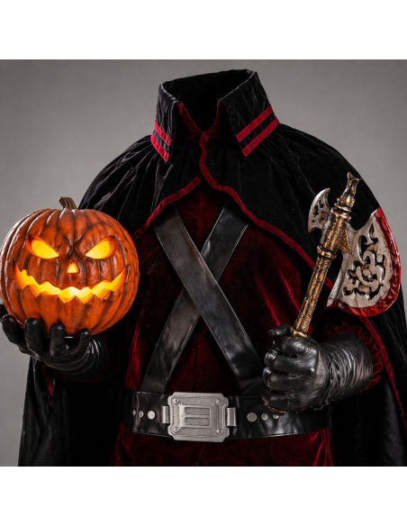 Automate Cavalier sans tête Halloween (taille humaine – son, lumière et mouvement)