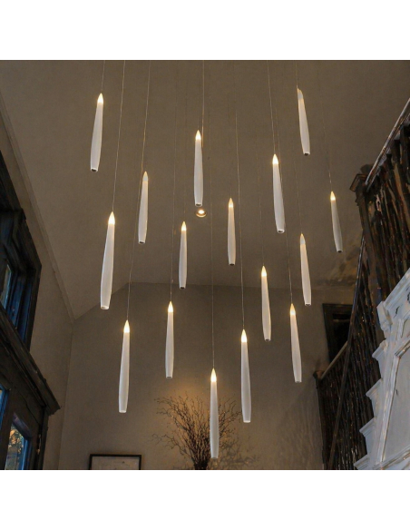 Bougies LED flottantes avec baguette magique – Créez une ambiance magique et élégante