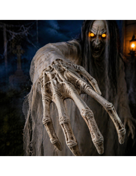 Automate Halloween animé : l'effrayante Banshée celtique de 2,15m