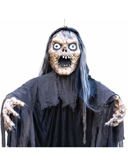 Zombie Géant à Suspendre 3M : Décoration Halloween Extérieur Effrayante