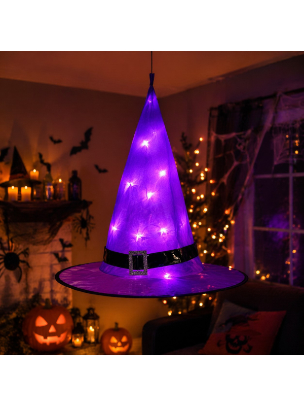 Décoration halloween, guirlande chapeaux de...