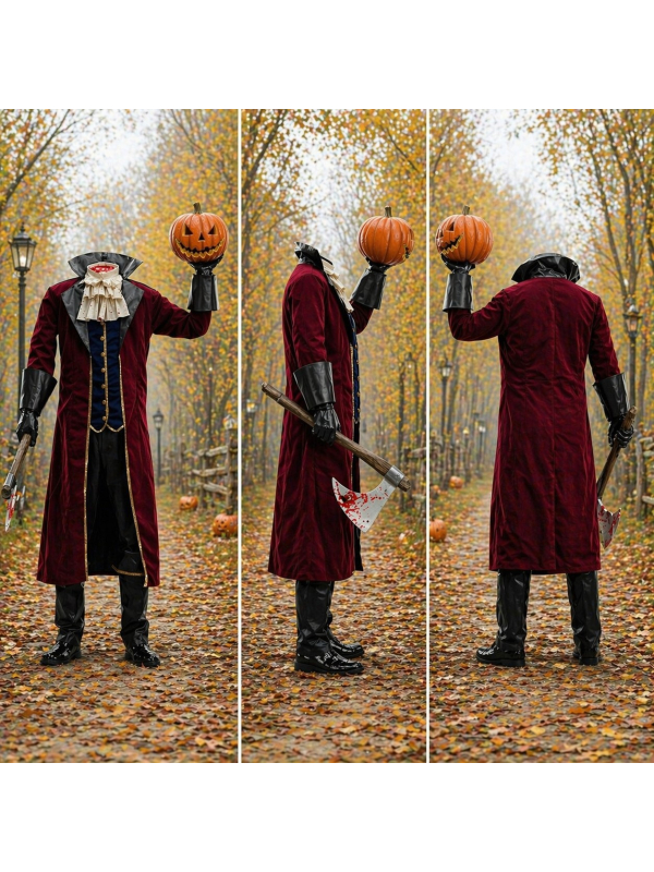 Automate Halloween Cavalier Sans Tête - Un...