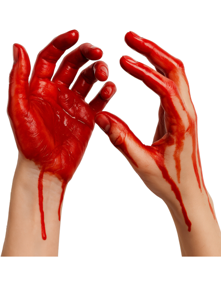 Faux sang cosmétique 1 litre – effet réaliste pour maquillage Halloween et décoration gore