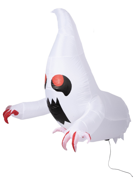 Fantôme Gonflable pour Fenêtre Lumineux 105 cm – Décoration Halloween