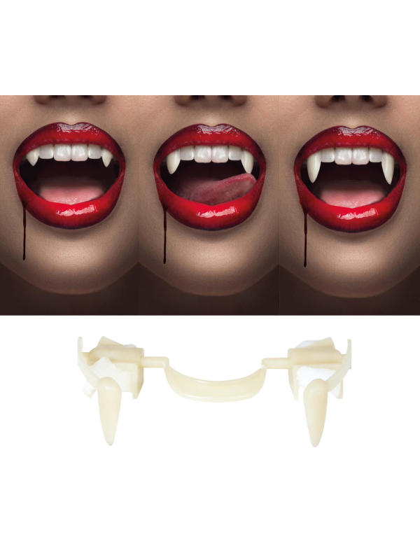 Canines de Vampire Rétractables – Crocs Halloween en PVC avec Pâte Thermoformable