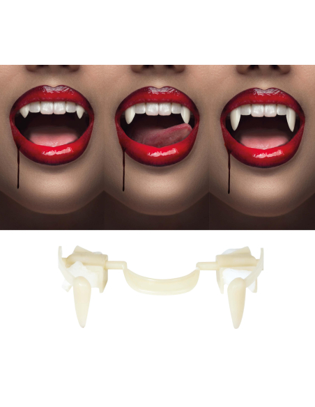 Canines de Vampire Rétractables – Crocs Halloween en PVC avec Pâte Thermoformable