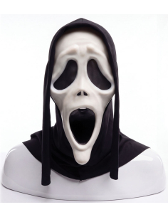 Masque Ghost Face® Killer Scary Movie 6 – Masque Halloween Officiel Cri Terrifiant