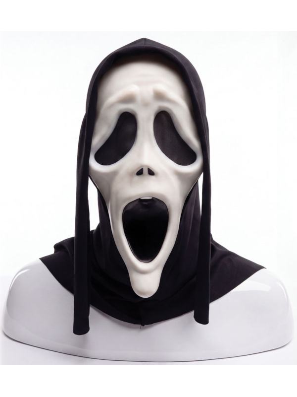 Masque Ghost Face® Killer Scary Movie 6 – Masque Halloween Officiel Cri Terrifiant