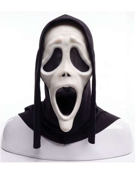 Masque Ghost Face® Killer Scary Movie 6 – Masque Halloween Officiel Cri Terrifiant