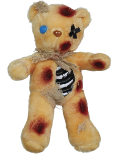 Ours en peluche zombi Halloween (31 cm) 2