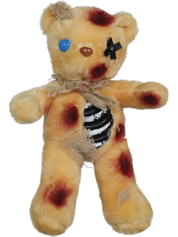 Ours en peluche zombi Halloween (31 cm)
