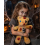 Ours en peluche zombi Halloween (31 cm)