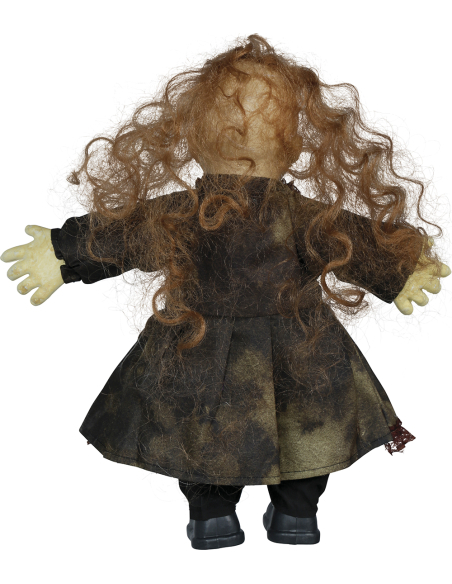 Poupée terrifiante hantée en tissu Halloween (35 cm)